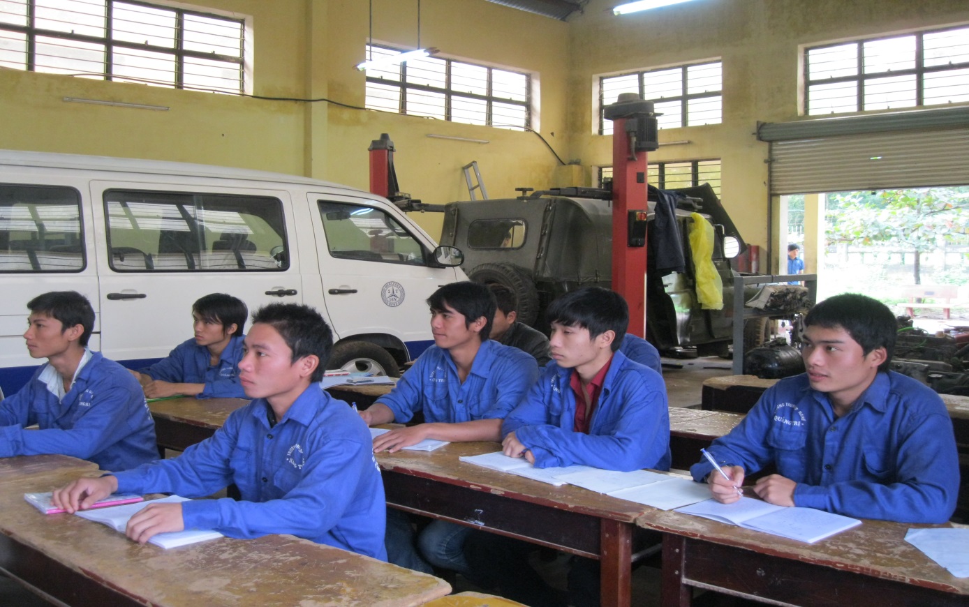 Ngành Công nghệ Ô tô - TĐ Trung cấp