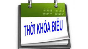 THỜI KHOÁ BIỂU